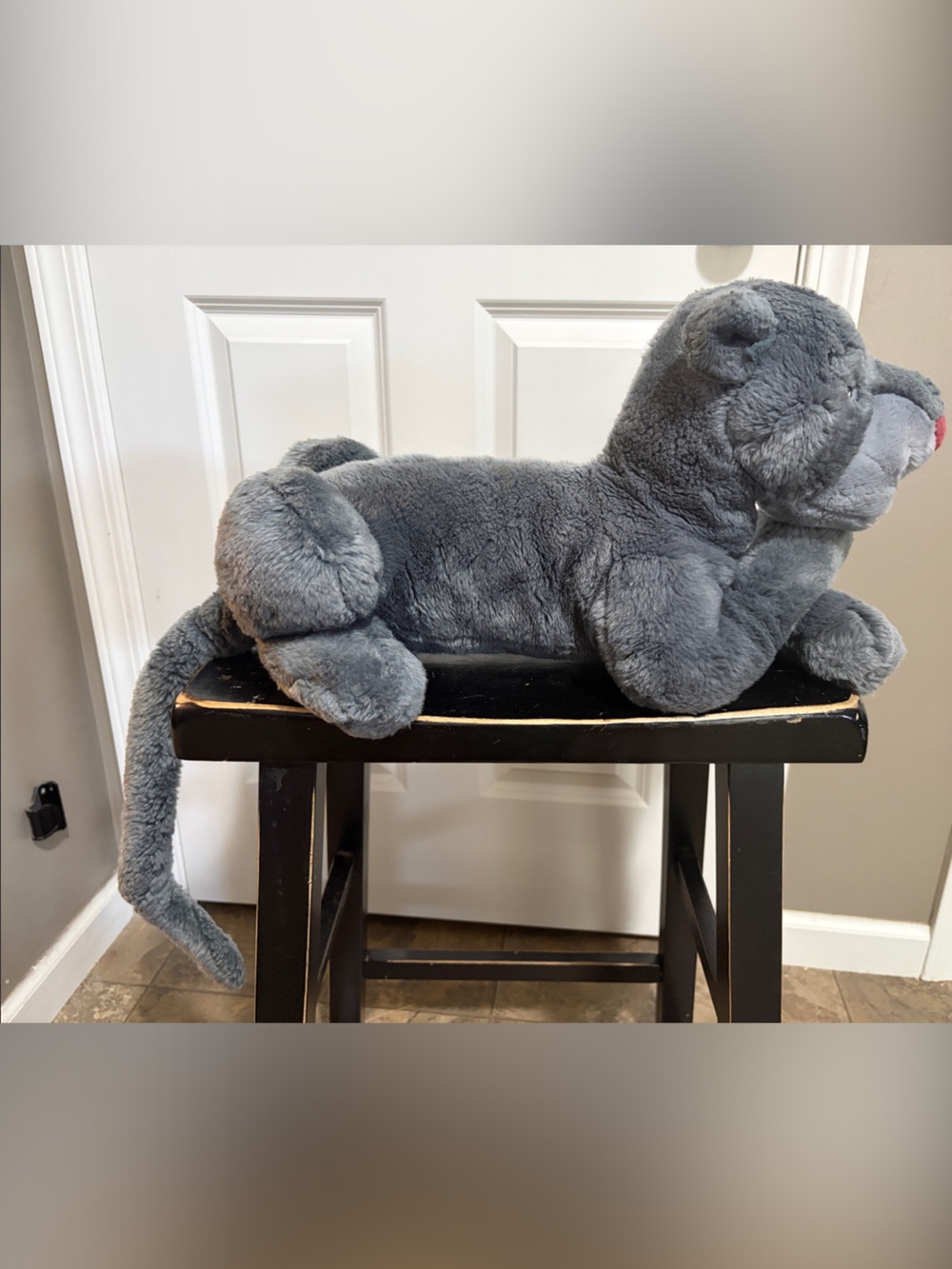 Disney Gray Plush Seal Stuffed Animal